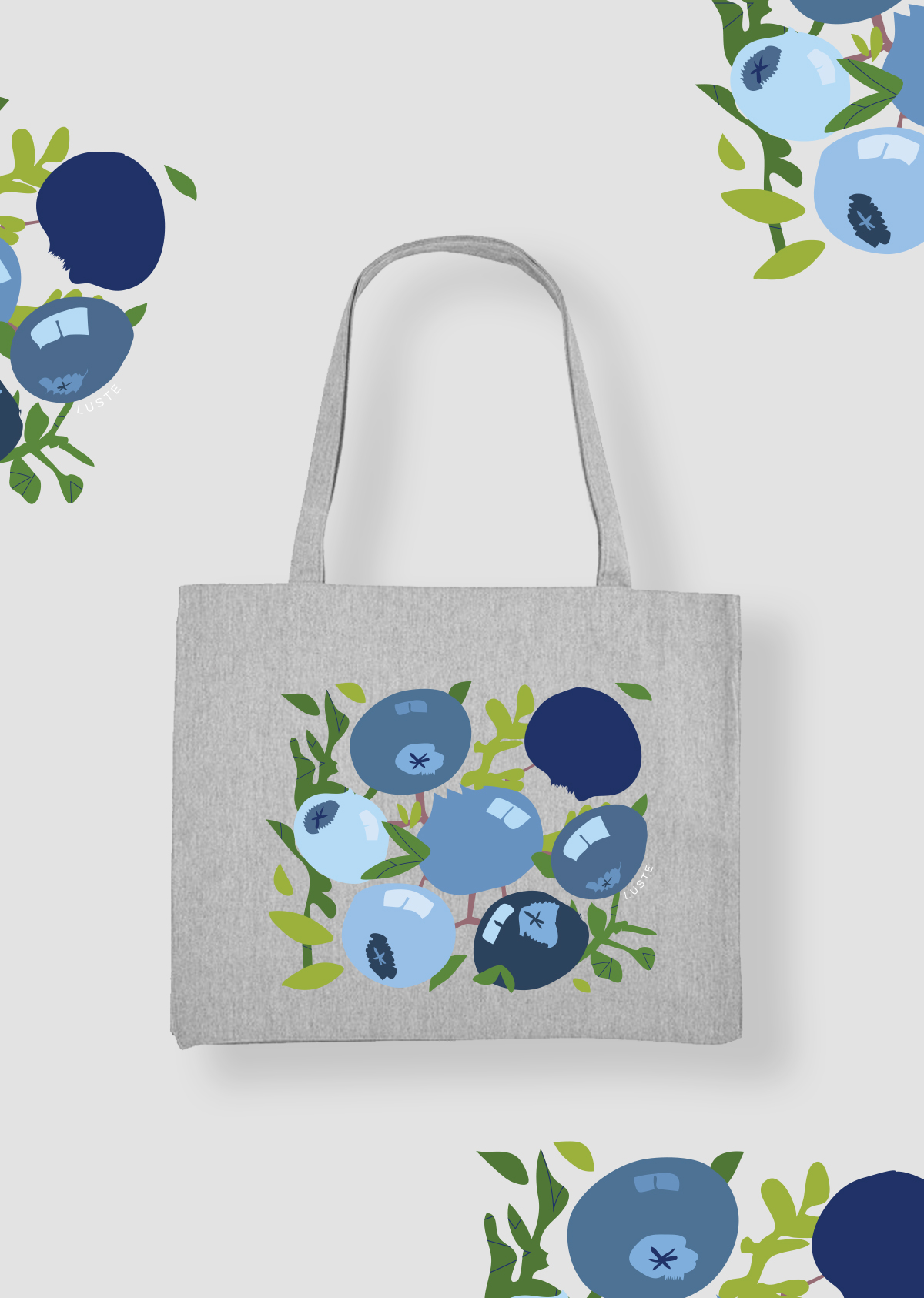 Tote Bag “Blueberry”
