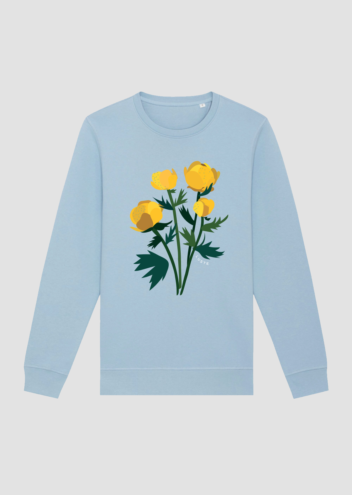 Sweatshirt "Sunny Globeflower"